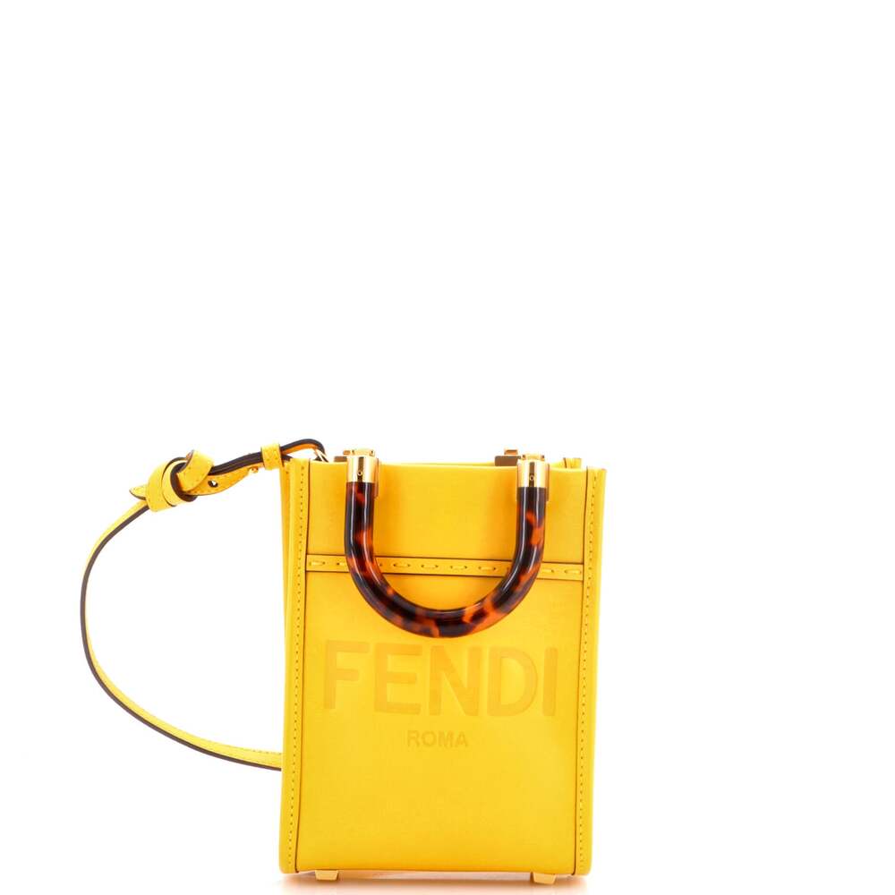 Fendi Sunshine Shopper Tote Leather #332457F10B